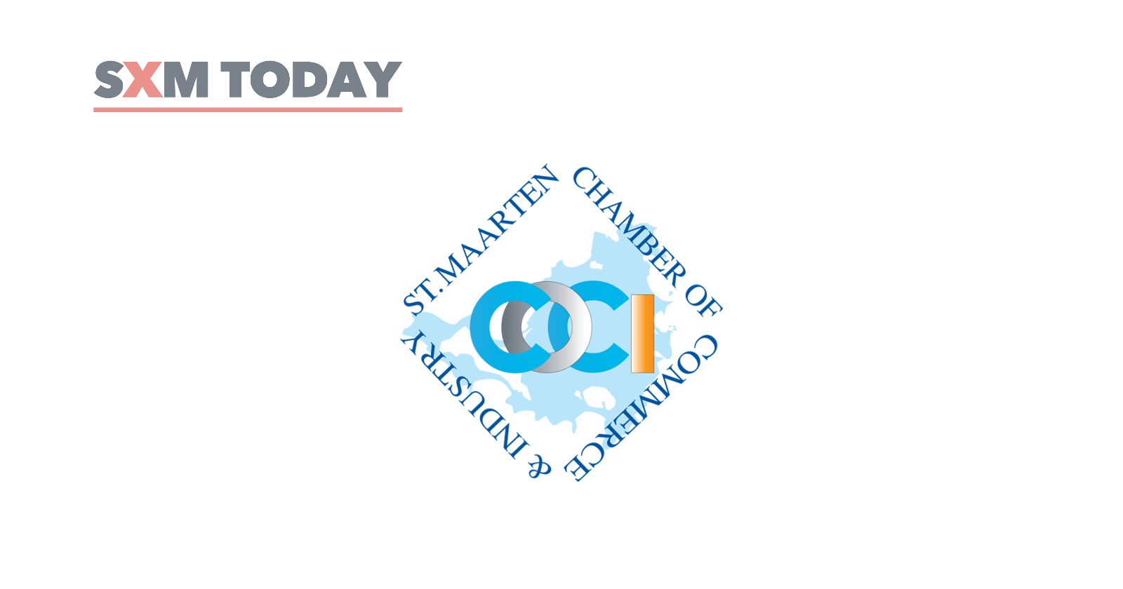 The logo of St. Maarten Chamber of Commerce & Industry.
